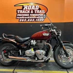 Bonneville Speedmaster Cordovan Red